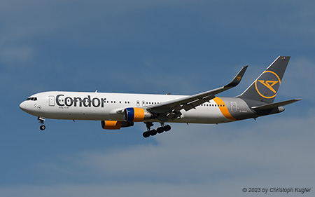 Boeing 767-330ER | D-ABUE | Condor | CYEG 25.07.2023