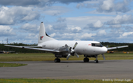 Convair CV-580 | C-GKFF | KF Cargo | PRINCE GEORGE (CYXS/YXS) 10.08.2023