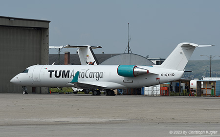 Bombardier CRJ 200LR | C-GXHQ | TUM Aero Carga  |  Avaiting delivery to Proflight Zambia | CALGARY INTL. (CYYC/YYC) 20.07.2023