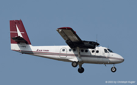 De Havilland Canada DHC-6-300 | C-GNPS | Air Tindi | YELLOWKNIFE (CYZF/YZF) 02.08.2023
