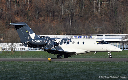 Pilatus PC-24 | D-CHMS | untitled (Platoon Aviation) | BUOCHS (LSZC/BXO) 09.02.2023