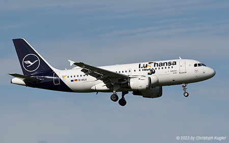 Airbus A319-114 | D-AILU | Lufthansa  |  in Lu special colours | Z&UUML;RICH (LSZH/ZRH) 27.04.2023