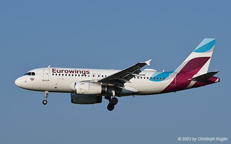 Airbus A319-132 | D-AGWE | Eurowings | Z&UUML;RICH (LSZH/ZRH) 09.06.2023