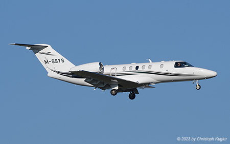 Cessna 525C CitationJet CJ4 | M-SSYS | untitled | Z&UUML;RICH (LSZH/ZRH) 23.11.2023