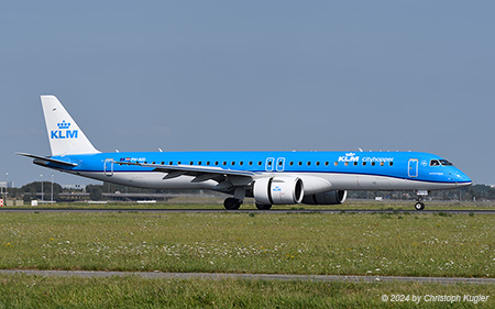 Embraer ERJ-195-E2 | PH-NXI | KLM Cityhopper | AMSTERDAM-SCHIPHOL (EHAM/AMS) 28.08.2024