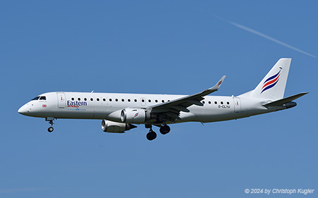 Embraer ERJ-190LR | G-CLYU | Eastern Airways | AMSTERDAM-SCHIPHOL (EHAM/AMS) 28.08.2024