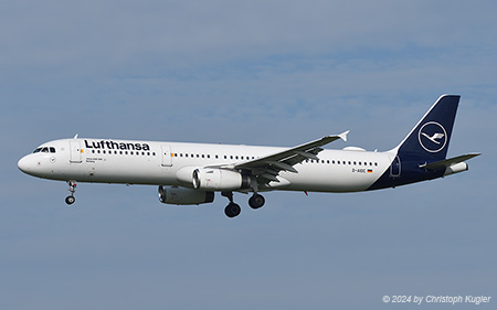 Airbus A321-231 | D-AIDC | Lufthansa | AMSTERDAM-SCHIPHOL (EHAM/AMS) 29.08.2024