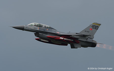 General Dynamics F-16D | 94-1557 | Turkish Air Force | SCHLESWIG-JAGEL (ETNS/---) 07.06.2024