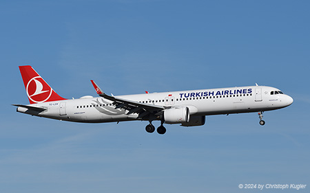 Airbus A321-271nx | TC-LSV | Turkish Airlines | Z&UUML;RICH (LSZH/ZRH) 03.02.2024