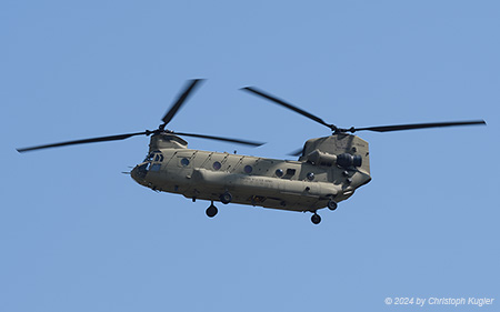 Boeing-Vertol CH-47F Chinook | 13-08434 | US Army | Z&UUML;RICH (LSZH/ZRH) 13.06.2024