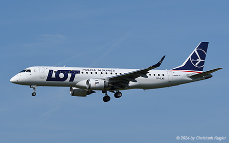 Embraer ERJ-190LR | SP-LMG | LOT Polish Airlines | Z&UUML;RICH (LSZH/ZRH) 18.07.2024