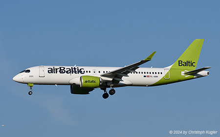 Airbus A220-300 | YL-ABK | Air Baltic | Z&UUML;RICH (LSZH/ZRH) 18.07.2024