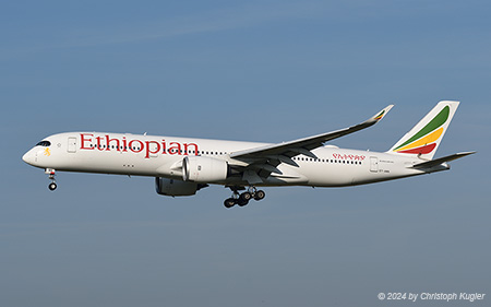 Airbus A350-941 | ET-AVN | Ethiopian Airlines | Z&UUML;RICH (LSZH/ZRH) 19.07.2024