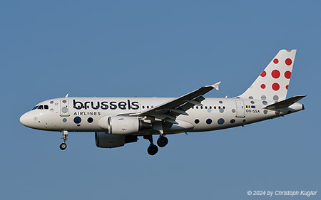 Airbus A319-111 | OO-SSA | Brussels Airlines | Z&UUML;RICH (LSZH/ZRH) 25.07.2024