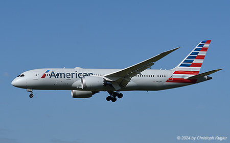 Boeing 787-8 | N877BF | American Airlines | Z&UUML;RICH (LSZH/ZRH) 02.08.2024