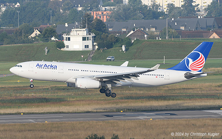 Airbus A330-243 | TC-NYP | Air Anka Airlines | Z&UUML;RICH (LSZH/ZRH) 02.08.2024