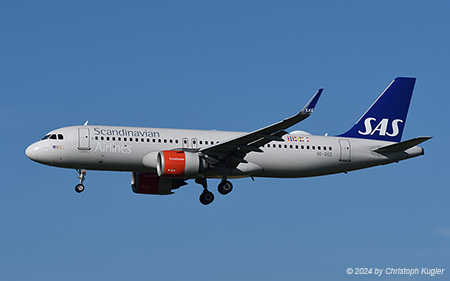 Airbus A320-251n | SE-DOZ | SAS Scandinavian Airlines System | Z&UUML;RICH (LSZH/ZRH) 09.08.2024