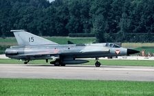 SAAB 35Oe Draken | 15 | Austrian Air Force | PAYERNE (LSMP/---) 01.09.1999