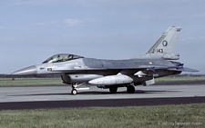 General Dynamics F-16AM | J-143 | Royal Netherlands Air Force | CFB COLD LAKE (CYOD/YOD) 06.06.2001