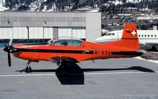 Pilatus PC-7 | A-939 | Swiss Air Force | SAMEDAN (LSZS/SMV) 24.04.2001