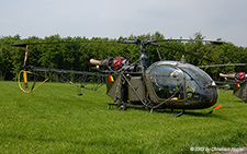 Sud Aviation SA318 C Alouette II | A75 | Belgian Army Aviation  |  16Sm | LIEGE / BIERSET (EBLG/LGG) 30.05.2003