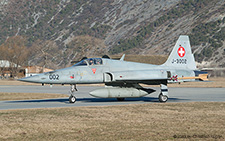 Northrop F-5E Tiger II | J-3002 | Swiss Air Force | TURTMANN (LSMJ/---) 10.03.2003