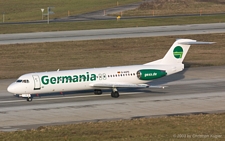 Fokker 100 | D-AGPD | Germania | Z&UUML;RICH (LSZH/ZRH) 20.12.2003