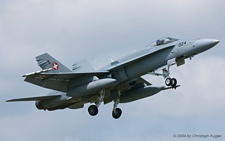 McDonnell Douglas F/A-18C Hornet | J-5024 | Swiss Air Force | D&UUML;BENDORF (LSMD/---) 10.05.2004