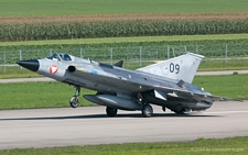 SAAB 35Oe Draken | 09 | Austrian Air Force | PAYERNE (LSMP/---) 02.09.2004