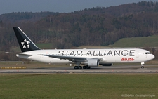 Boeing 767-3Z9 | OE-LAY | Lauda Air  |  Star Alliance c/s | Z&UUML;RICH (LSZH/ZRH) 28.03.2004