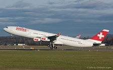 Airbus A340-313X | HB-JMA | Swiss International Air Lines | Z&UUML;RICH (LSZH/ZRH) 24.12.2004