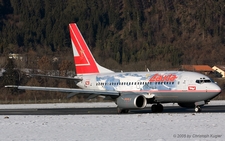 Boeing 737-6Z9 | OE-LNM | Lauda Air | INNSBRUCK-KRANEBITTEN (LOWI/INN) 08.01.2005