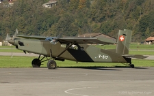 Pilatus PC-6/B2-H2M-1 | V-617 | Swiss Air Force | MEIRINGEN (LSMM/---) 11.10.2005