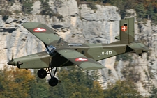 Pilatus PC-6/B2-H2M-1 | V-617 | Swiss Air Force | MEIRINGEN (LSMM/---) 11.10.2005