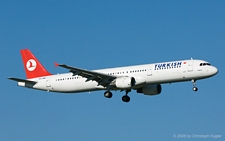 Airbus A321-211 | TC-JME | Turkish Airlines | Z&UUML;RICH (LSZH/ZRH) 09.10.2005