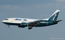 Boeing 737-53C | YR-BAB | Blue Air | FRANKFURT/HAHN (EDFH/HHN) 30.06.2006