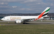 Airbus A310-308F | A6-EFA | Emirates Airline | Z&UUML;RICH (LSZH/ZRH) 06.04.2006