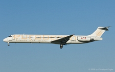 McDonnell Douglas MD-83 | SE-RGP | Air Berlin  |  Purobeach titles | Z&UUML;RICH (LSZH/ZRH) 07.06.2006