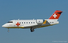 Bombardier Challenger CL.604 | HB-JRC | Swiss Air Ambulance | Z&UUML;RICH (LSZH/ZRH) 07.06.2006