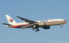 Boeing 777-2H6ER | 9M-MRE | Malaysia Airlines | Z&UUML;RICH (LSZH/ZRH) 11.06.2006