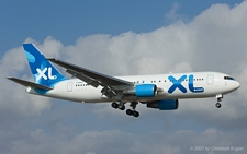 Boeing 767-204ER | G-BOPB | Excel Airways | ARRECIFE-LANZAROTE (GCRR/ACE) 13.09.2007