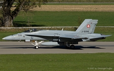 McDonnell Douglas F/A-18C Hornet | J-5018 | Swiss Air Force | MEIRINGEN (LSMM/---) 16.10.2007