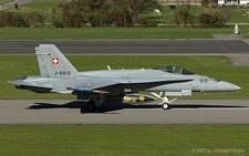 McDonnell Douglas F/A-18C Hornet | J-5013 | Swiss Air Force | MEIRINGEN (LSMM/---) 16.10.2007