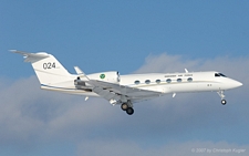 Gulfstream IV SP | 102004 | Royal Swedish Air Force | Z&UUML;RICH (LSZH/ZRH) 26.01.2007