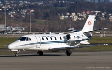 Cessna 560XL Citation Excel | T-784 | Swiss Air Force | Z&UUML;RICH (LSZH/ZRH) 04.02.2007