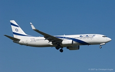 Boeing 737-86Q | 4X-EKO | El Al Israel Airlines | Z&UUML;RICH (LSZH/ZRH) 06.04.2007