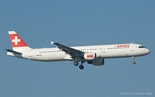 Airbus A321-111 | HB-IOF | Swiss International Air Lines | Z&UUML;RICH (LSZH/ZRH) 22.04.2007