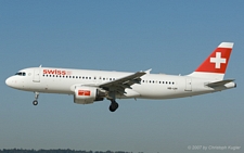 Airbus A320-214 | HB-IJH | Swiss International Air Lines | Z&UUML;RICH (LSZH/ZRH) 16.07.2007