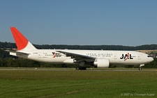 Boeing 777-246ER | JA709J | Japan Air Lines | Z&UUML;RICH (LSZH/ZRH) 16.07.2007