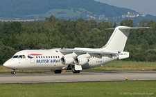 Avro RJ100 | G-BXAR | British Airways (BA CityFlyer) | Z&UUML;RICH (LSZH/ZRH) 01.08.2007